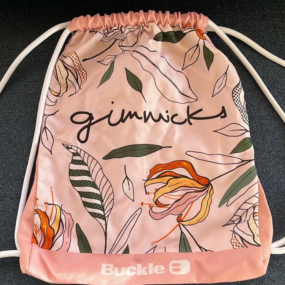 Buckle Floral Print Canvas Backpack with Drawstrings for you’re next Adventure - Picture 1 of 3